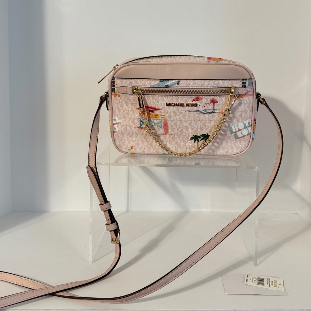 Michael Kors Jet Set Large EW Chain Crossbody - Picture 2 of 10